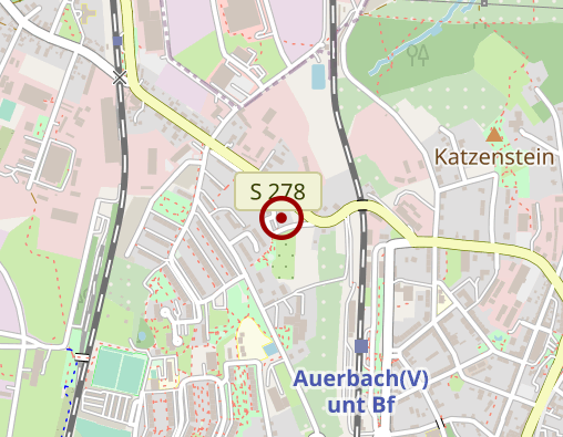 Karte: Taxi + Mietwagenbetrieb Gisela Schlesiger