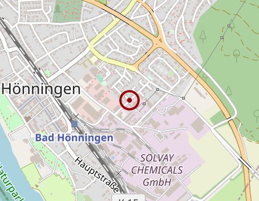 Karte: Häusliche Pflege Rheinwaldheim Ev. Altenhilfe gGmbH