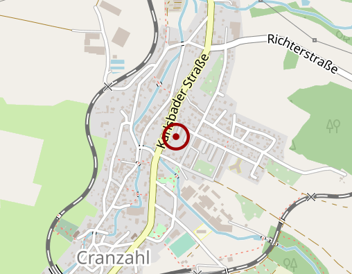 Karte: Evangelisches Seniorenpflegeheim Sehmatal