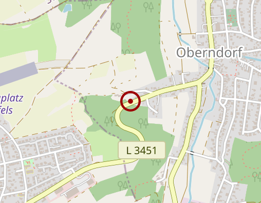 Karte: Bergfeld Regine