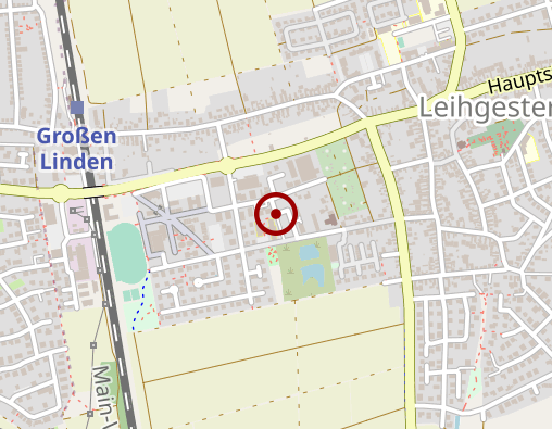 Karte: Diakoniestation Linden