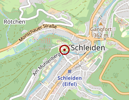 Karte: Liebfrauenhof Schleiden Altenheim im und am Schloß Schleiden