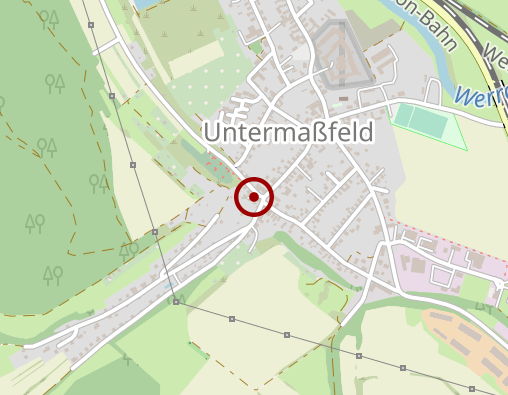 Karte: DRK Senioren-, Pflege- und Betreuungszentrum Meiningen gGmbH Ambulanter Pflegedienst