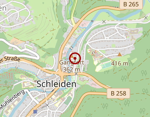 Karte: AOK Rheinland/Hamburg - Geschäftsstelle: Schleiden