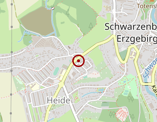 Karte: Vitalzentrum Schwarzenberg GmbH Andreas und Jana Müller