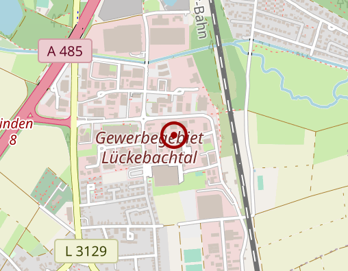 Karte: Pflegedienst Glücksblatt Bedrettin Celik