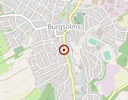 Karte: Lukas Pflege24 Solms GmbH