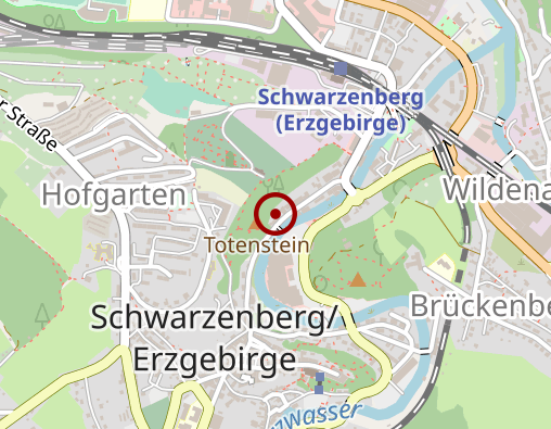 Karte: Socke M. Physiotherapie u. John K.