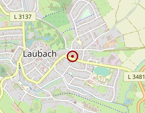 Karte: Oberhessisches Diakoniezentrum Johann-Friedrich-Stift Seniorenzentrum Laubach