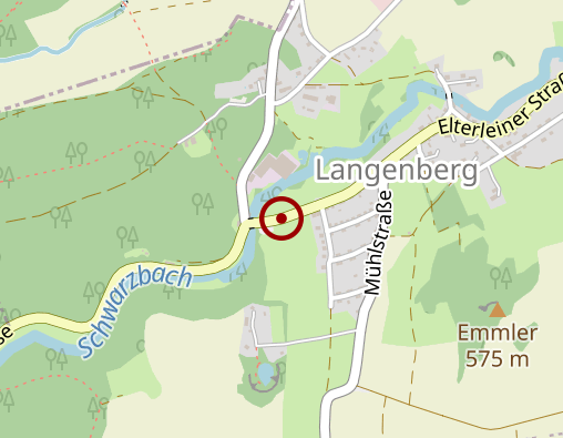 Karte: Alterwohnsitz "Gut Förstel" Tagespflege