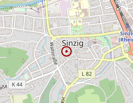 Karte: Lebenshilfe Kreisvereinigung Ahrweiler e. V. - Offene Hilfen Rhein-Ahr -