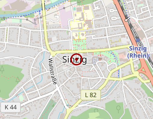 Karte: Krankengymnastik Praxis Schlossstr.