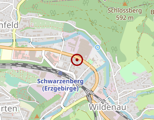 Karte: Rettungswache Schwarzenberg Deutsches Rotes Kreuz