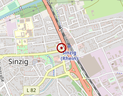 Karte: Deutsches Rotes Kreuz Kreisverband Ahrweiler e. V. Sozialstation Remagen-Sinzig