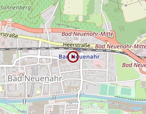 Karte: egio.care Pflege- und Betreuungsteam Ahrtal Ambulanter Pflegedienst