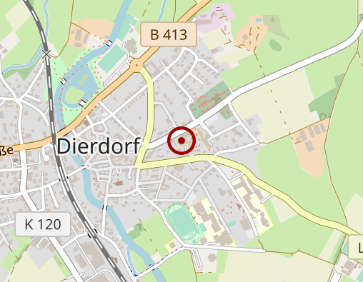 Karte: Evangelisches Krankenhaus, Betriebsstätte Dierdorf