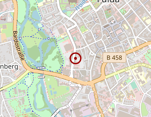 Karte: Zweckverband Diakoniestation Petersberg/Künzell Amb. Pflegedienst für die Region Fulda