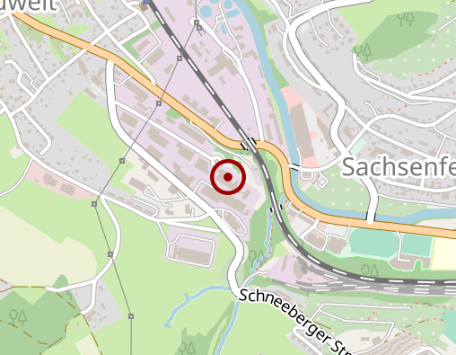 Karte: Werkstatt der Lebenshilfe Schwarzenberg Behindertenwerkstatt