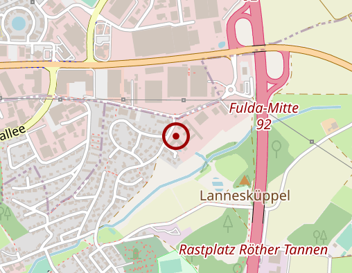 Karte: Kursana Domizil Künzell Haus Stephanus