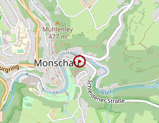 Karte: Mietwagenzentrale City Car Monschau
