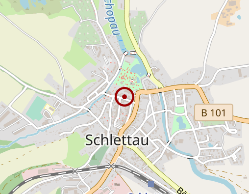 Karte: Bach Reiner Mietwagenverkehr