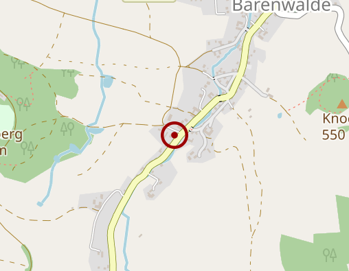 Karte: Sozialstation Obercrinitz Betreutes Wohnen