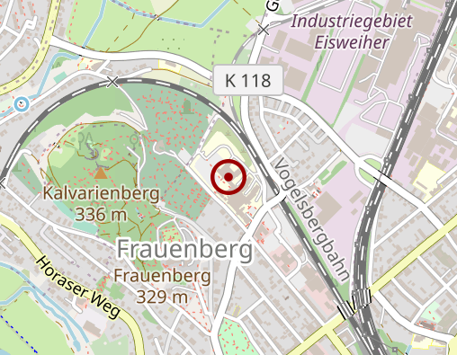 Karte: Caritas Sozialstation Fulda/Lüdertal