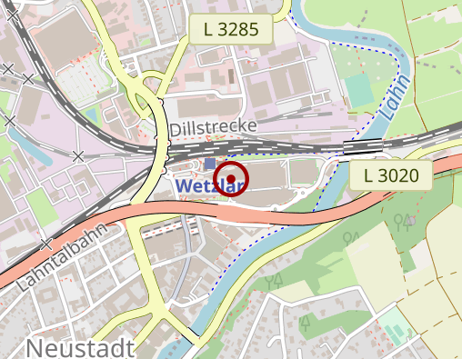 Karte: Fix Service Point