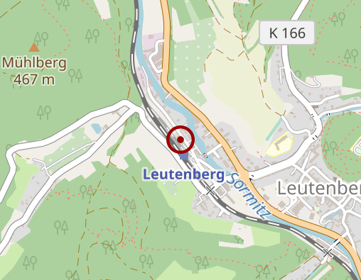 Karte: Hausgemeinschaften Am Bahnhof Leutenberg