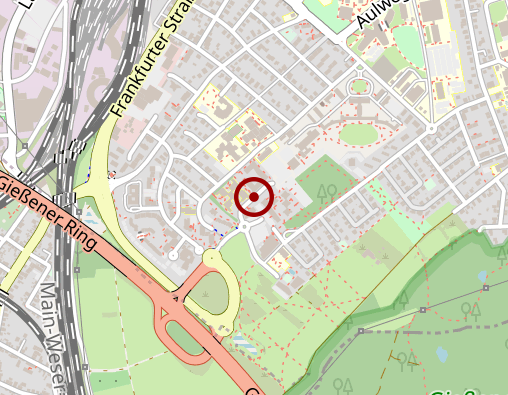 Karte: Caritashaus Maria Frieden Caritasverband Gießen e.V. Alten- und Pflegeheim