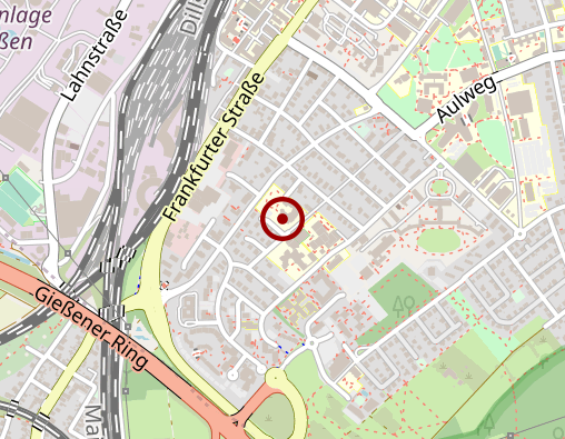 Karte: Caritasverband Gießen e.V. Pflege- und Förderzentrum St. Anna Alten- und Pflegeheim