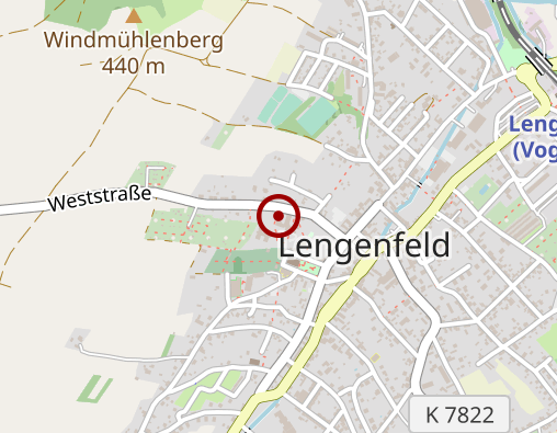 Karte: Senioren-Centrum Lengenfeld Altenpflegeheim "Haus Linde"