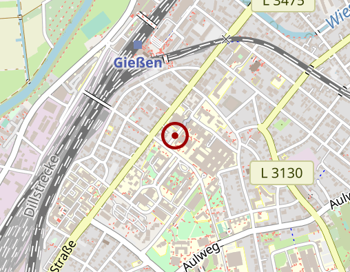 Karte: Universitätsklinikum Gießen und Marburg, Standort Gießen