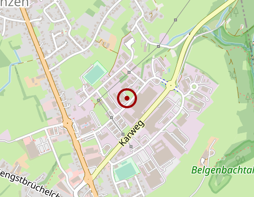 Karte: Caritas-Behindertenwerk GmbH, Werk 5