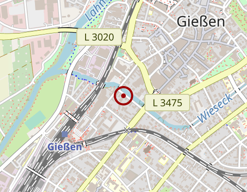 Karte: TÜV Hessen - Begutachtungsstelle für Fahreignung