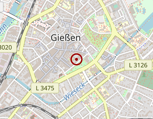 Karte: Gesellschaft für diakonische Altenhilfe Gießen und Linden gemeinnützige GmbH Ev. Altenhilfezentrum Johst.