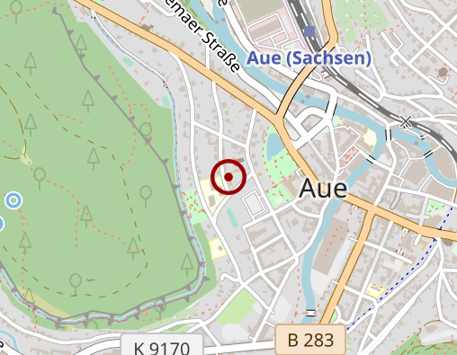 Karte: Sozialstation Erzgebirgische Pflege