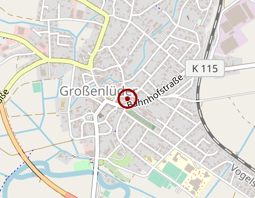 Karte: AWO Altenzentrum Großenlüder