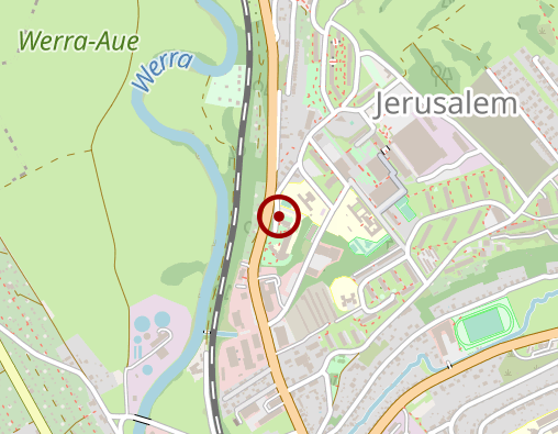 Karte: AWO Häuslicher Pflegedienst Meiningen