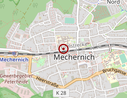 Karte: Hütte-Thomé S.