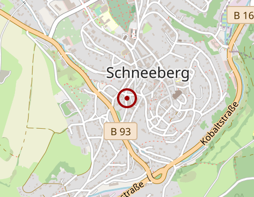 Karte: Johanniter-Unfall-Hilfe e.V. Tagespflege Schneeberg