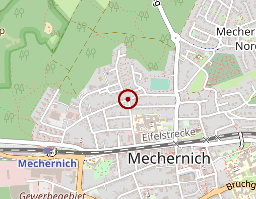 Karte: Ambulante Kinderkrankenpflege Kreiskrankenhaus Mechernich GmbH