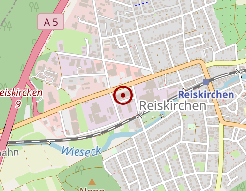 Karte: Iuscare UG (haftungsbeschränkt)  ambulante Intensivpflege