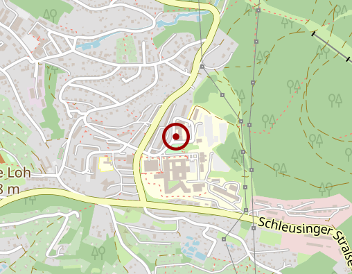 Karte: SRH Zentralklinikum Suhl GmbH