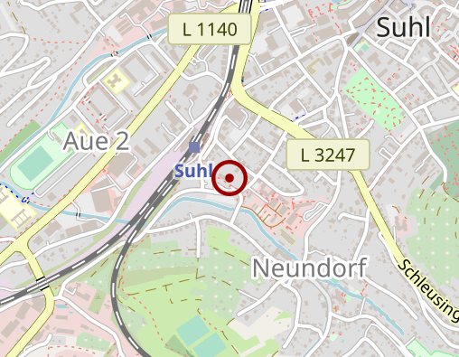 Karte: Funktaxi-Vereinigung Suhl