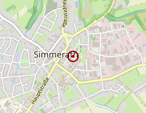 Karte: Caritaspflegestation Monschau-Roetgen-Simmerath