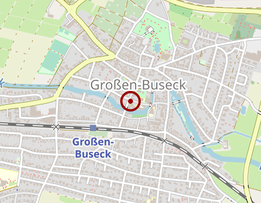 Karte: Johanniter-Unfall-Hilfe e.V. Regionalverband Mittelhessen Tagespflege Buseck