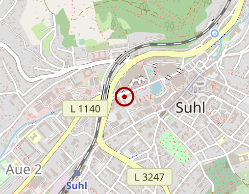 Karte: FED der Lebenshilfe Suhl e.V.