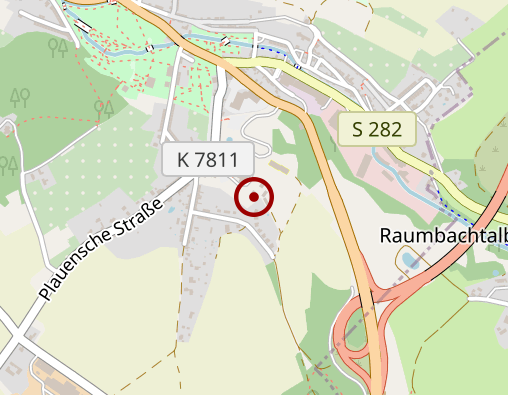 Karte: Deutsches Rotes Kreuz Kreisverband Vogtland/Reichenbach e.V. Rettungswache