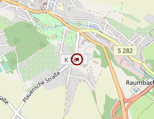 Karte: Paracelsus Klinik - Reichenbach